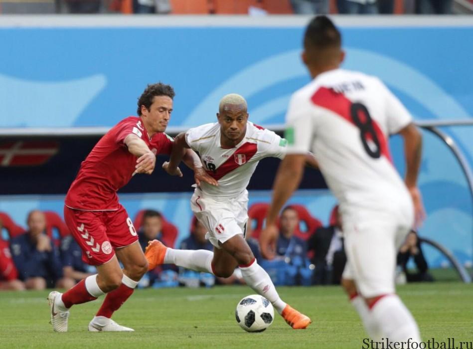 ЧМ-2018. 1-й тур. Дания одолела Перу