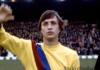 Новый герои на «Ноу Камп», его переход в 1973 г. стал началом долгой связи голландца с каталонским клубом.